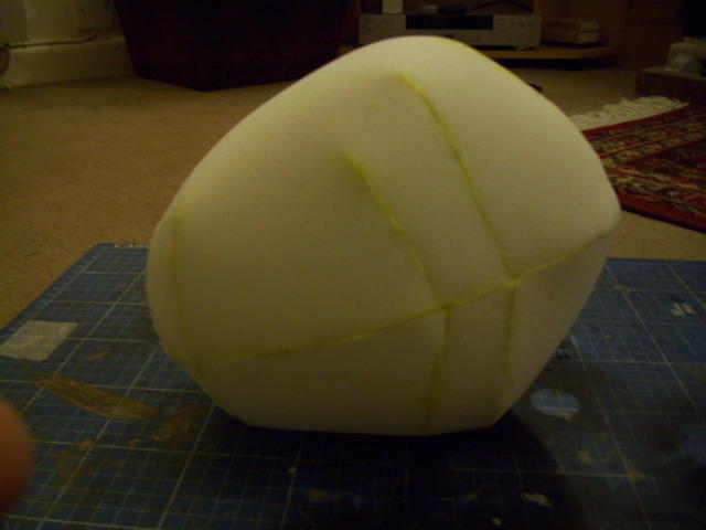 Audrey II Foam Head Side Profile